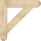 Ekena Millwork Traditional Craftsman Rough Sawn Bracket w/ Offset Brace, Douglas Fir, 8"W x 36"D x 36"H BKT0806X36X36TRA04RDF - alternate 4
